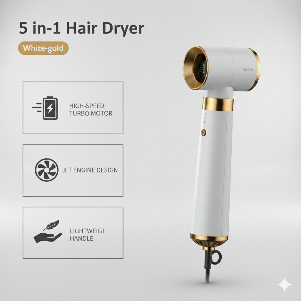 5 In 1 Hair Styler