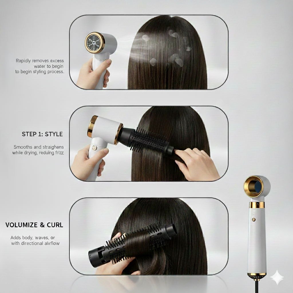 5 In 1 Hair Styler